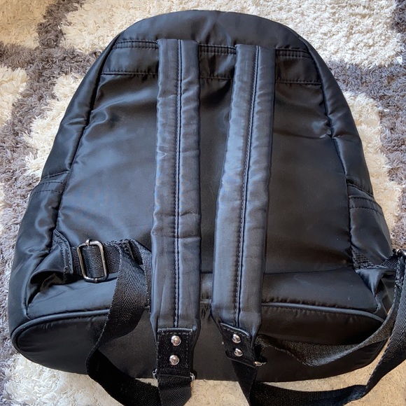 Superdry black nylon polyester bag backpack - Picture 7 of 8